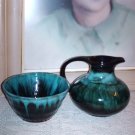 Blue Mountain Pottery Cream and Sugar Older