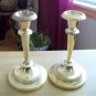 Silver Plated Candle Holders England candlesticks