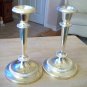 Silver Plated Candle Holders England candlesticks