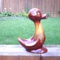 Blue Mountain Pottery Harvest Gold 1960s Baby Duck Canadian Red Clay Vintage