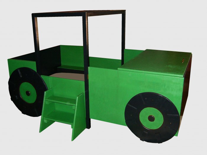 tractor toy chest