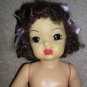 Terri Lee 16" Brunette Hard Plastic Doll to dress