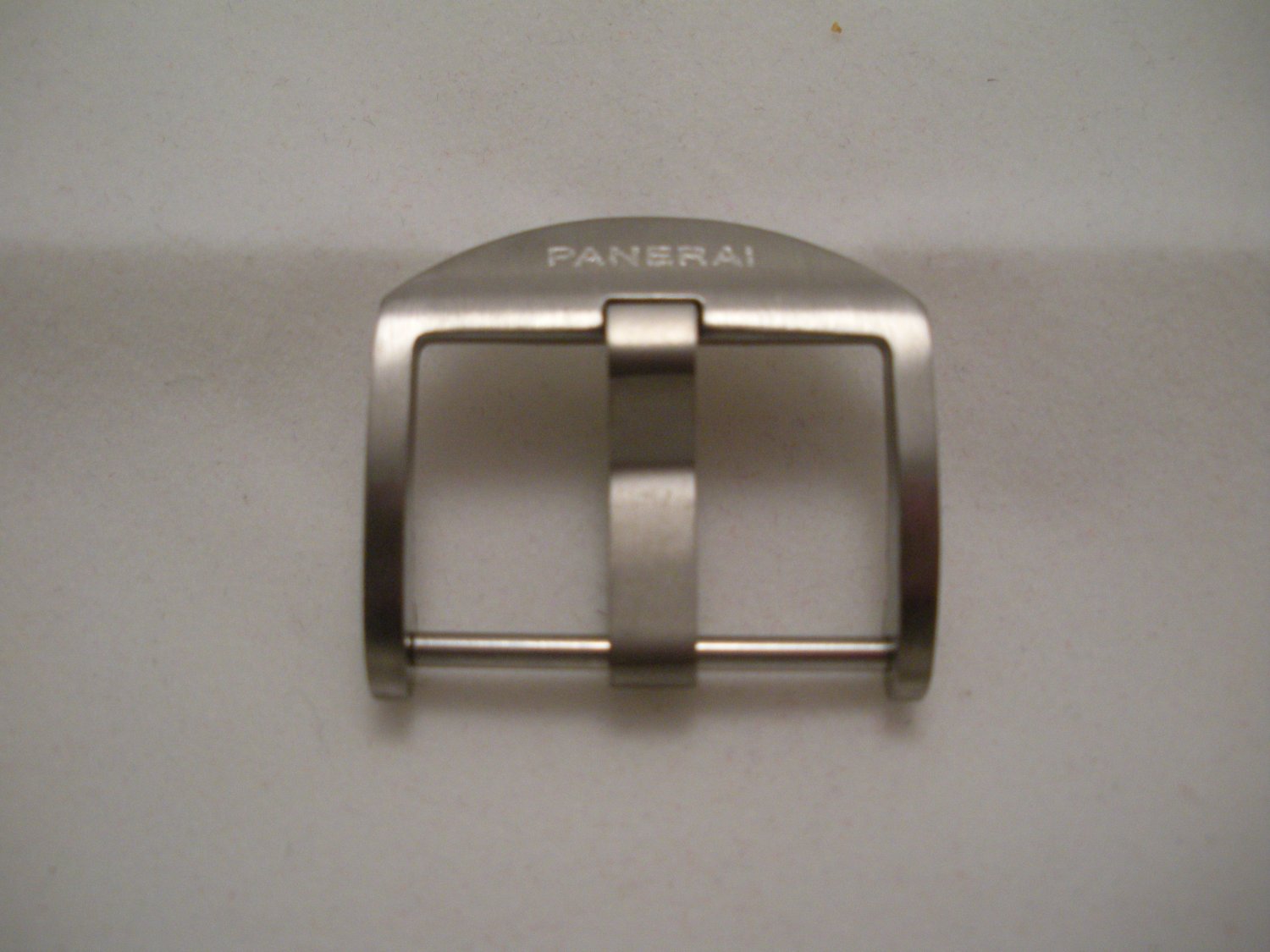 22mm Titanium Fingernail Buckle Brushed for Panerai