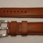 24mm Calf Brown Semimat Leather Strap w/ Buckle for Panerai