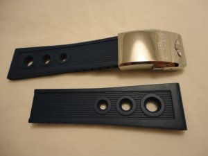 breitling 24mm rubber strap