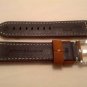 24mm Assolutamente Brown Leather Strap only for Panerai