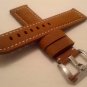 24mm Assolutamente Brown Leather Strap only for Panerai
