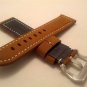 24mm Assolutamente Brown Leather Strap only for Panerai