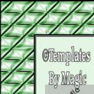 OOAK Shiney Green Pattern Ebay, OLA, Overstock Ad Listing Template Html Web Page #X5