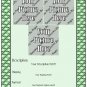 OOAK Shiney Green Pattern Ebay, OLA, Overstock Ad Listing Template Html Web Page #X5