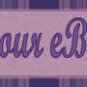 Butterflys and Plaid Customized eBay Store Logo 310 X 90 #L004