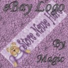 Cute Bear Purple Customized eBay Store Logo 310 X 90 #L032