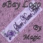 Purple Flower Customized eBay Store Logo 310 X 90 #L030