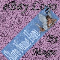Blue Fairy Customized eBay Store Logo 310 X 90 #L028