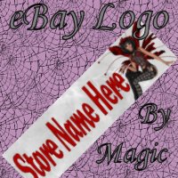 Dark Fairy Customized eBay Store Logo 310 X 90 #L027