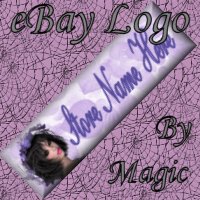 Woman Face Customized eBay Store Logo 310 X 90 #L025