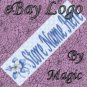 Blue Flower Customized eBay Store Logo 310 X 90 #L023