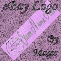 Lavender Moon Pentagram Customized eBay Store Logo 310 X 90 #L037