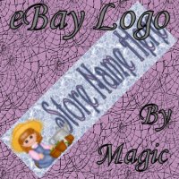 Girl Gardening Customized eBay Store Logo 310 X 90 #L018