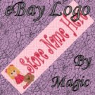 Girl with Dog Customized eBay Store Logo 310 X 90 #L017