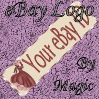Victorian Woman Customized eBay Store Logo 310 X 90 #L013