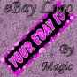 Purple Pink and Black Customized eBay Store Logo 310 X 90 #L009