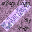 Butterflys and Bubbles Customized eBay Store Logo 310 X 90 #L003