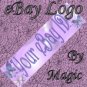 Butterflys and Bubbles Customized eBay Store Logo 310 X 90 #L002
