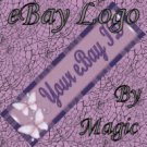 Butterflys and Plaid Customized eBay Store Logo 310 X 90 #L004