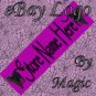 Magenta with Black Cats Customized eBay Store Logo 310 X 90 #L050