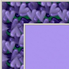Purple Funky Hearts Ebay, OLA, Overstock Ad Listing Template Html Web Page #031