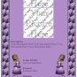 Purple Princess Balerina Ebay, OLA, Overstock Ad Listing Template Html Web Page #049