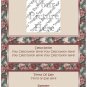 Floral Shabby Ebay, OLA, Overstock Ad Listing Template Html Web Page #053