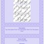 Blue Tile Pattern Ebay, OLA, Overstock Ad Listing Template Html Web Page #059