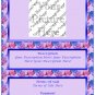 Pink Blue Purple Floral Ebay, OLA, Overstock Ad Listing Template Html Web Page #078