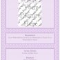 Purple Flower Pattern Ebay, OLA, Overstock Ad Listing Template Html Web Page #087