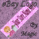 Girl with Book Reading Customized eBay Store Logo 310 X 90 #L063