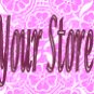 Girl with Book Reading Customized eBay Store Logo 310 X 90 #L063
