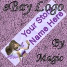 Purple Teen Fairy Customized eBay Store Logo 310 X 90 #L074