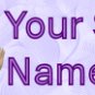 Purple Teen Fairy Customized eBay Store Logo 310 X 90 #L074