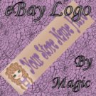 Long Haired Cartoon Girl Customized eBay Store Logo 310 X 90 #L075