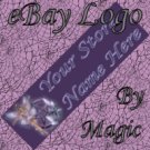 Purple Fairy With Pentagram Customized eBay Store Logo 310 X 90 #L085