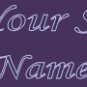Purple Fairy With Pentagram Customized eBay Store Logo 310 X 90 #L085