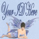 Light Blue Fairy My Space, eBay My World, Web Icon #M004