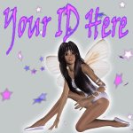 Fairy With Stars My Space, eBay My World, Web Icon #M007