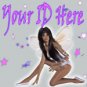 Fairy With Stars My Space, eBay My World, Web Icon #M007