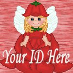 Red Rose Fairy My Space, eBay My World, Web Icon #M016