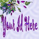Multi Colored Flowers My Space, eBay My World, Web Icon #M021