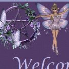 Purple Fairys with Pentagram Ebay, OLA, Overstock Ad Listing Template Html Web Page #102