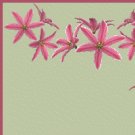 Pink Lilys on Pale Green Ebay, OLA, Overstock Ad Listing Template Html Web Page #103